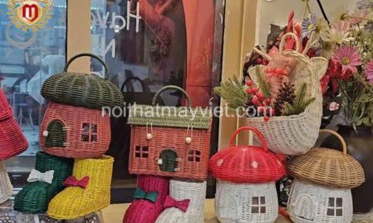 Trang Trí Noel Mây Tre TTNE0010